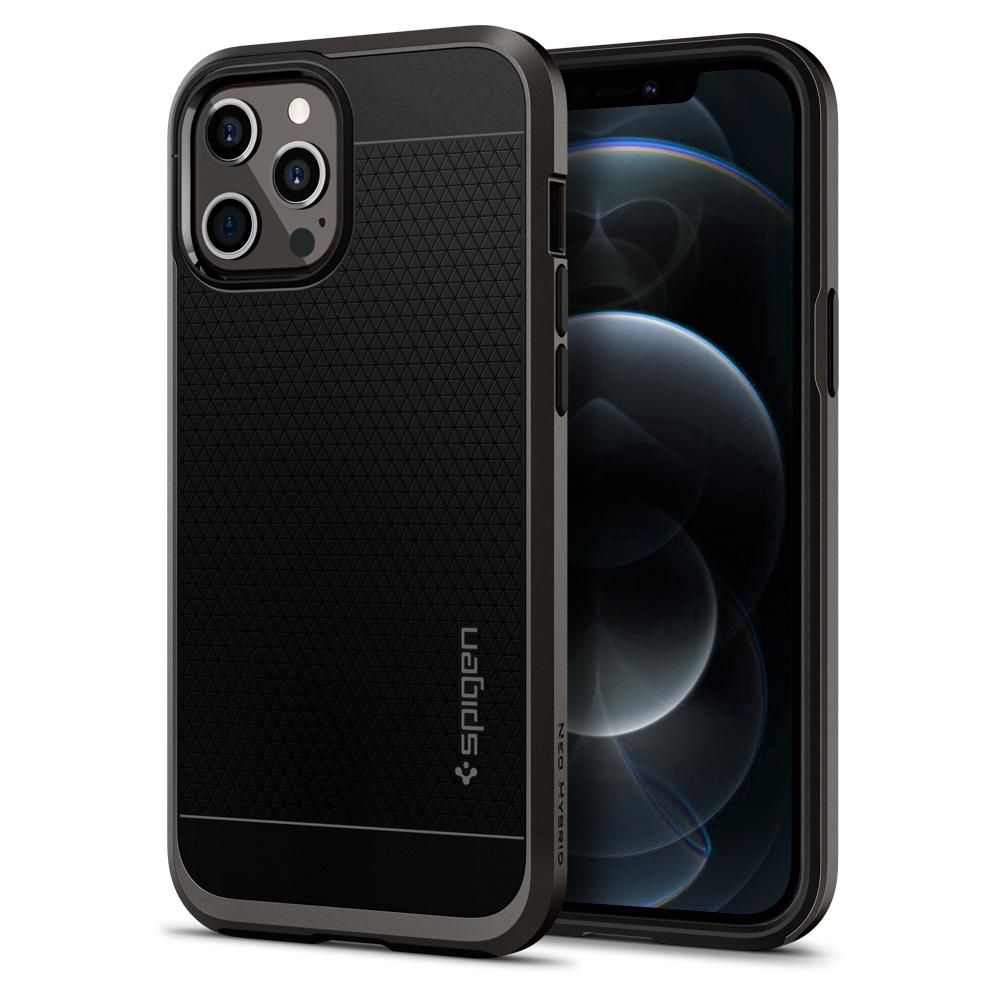 Spigen iPhone 12 / Pro Max / Pro / Mini Case Neo Hybrid Gun Metal