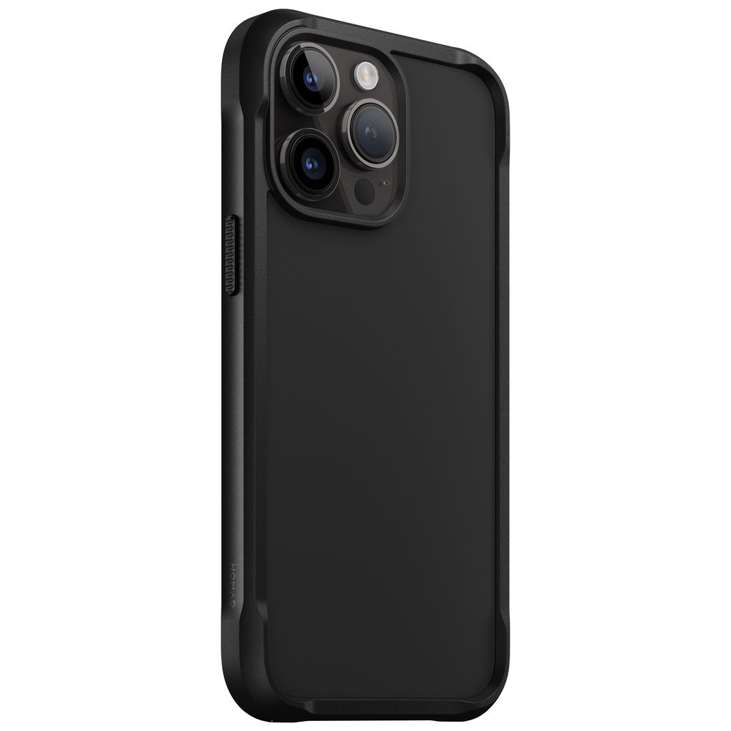 Nomad Rugged Case Ultra Jingga / Hitam Serasi untuk iPhone 14 Pro / Pro Max Magsafe