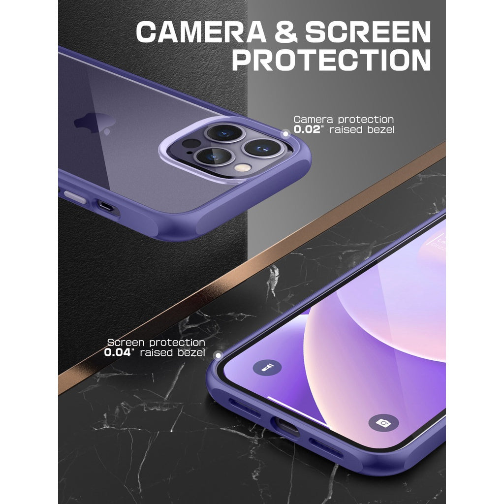 SUPCASE Sarung Siri Gaya Unicorn Beetle untuk iPhone 14 / Pro / Plus / Pro Max Premium Hybrid Protective Slim Clear Case