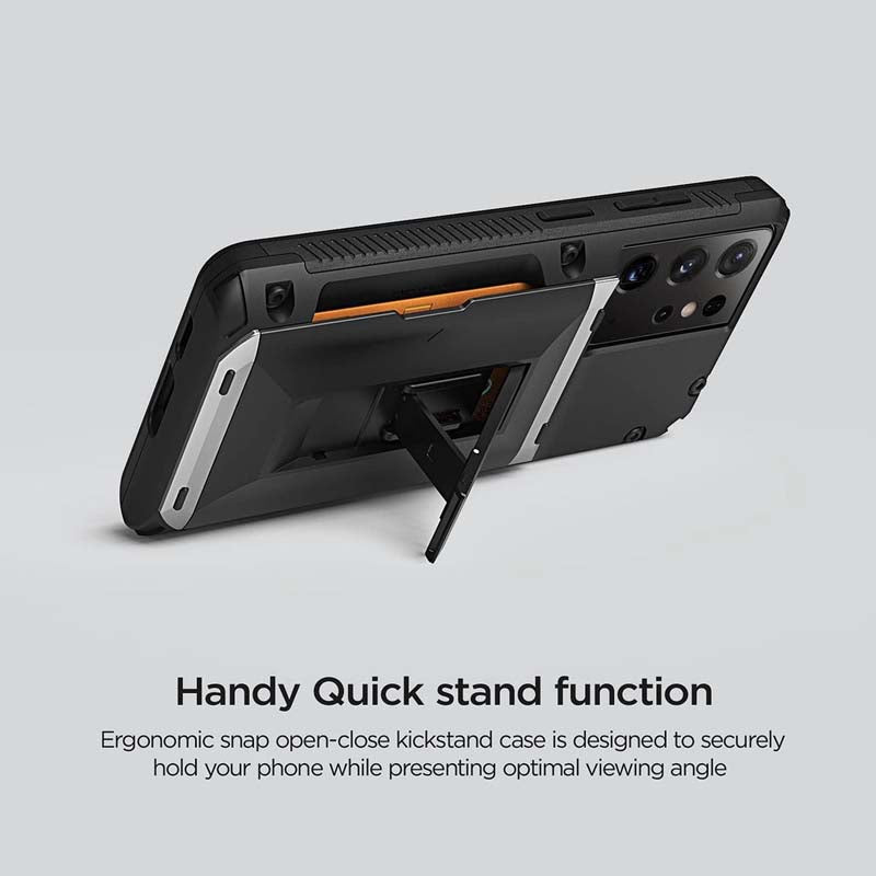 VRS DESIGN Damda Glide Hybrid Case Compatible with Galaxy S21 Ultra 6.8 inch (2021) (Hybrid)