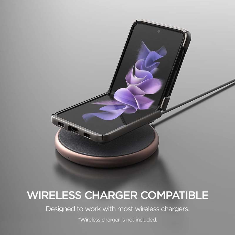 VRS Design QuickStand Active for Galaxy Z Flip 3, Sturdy Kickstand Case Compatible with Galaxy Z Flip 3 (2021)