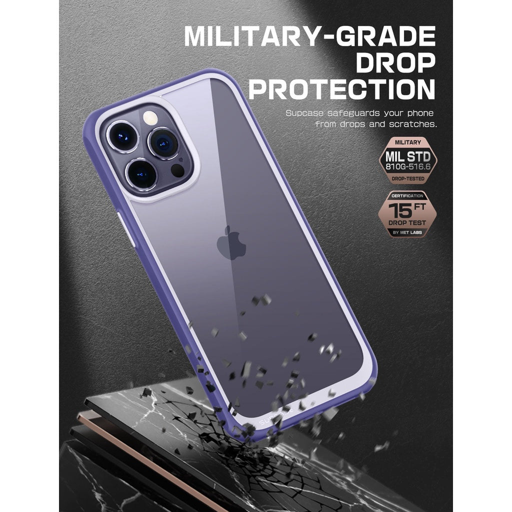 SUPCASE Unicorn Beetle Style Series Case for iPhone 14 / Pro / Plus / Pro Max Premium Hybrid Protective Slim Clear Case