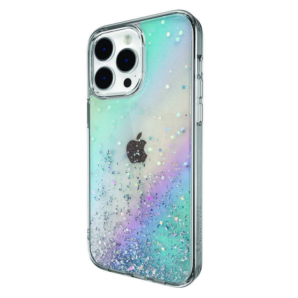 SwitchEasy Starfield 3D Glitter Resin Case Serasi untuk iPhone 14 / Plus / Pro Max Cover