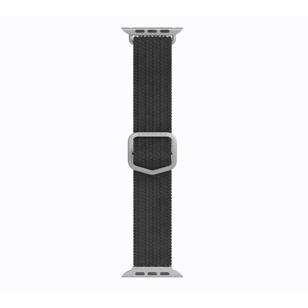 RhinoShield Braided Strap Band Black for Apple Watch Ultra / SE / 8 7 6 49mm & 45mm / 44mm / 42mm & 41mm / 40mm / 38mm