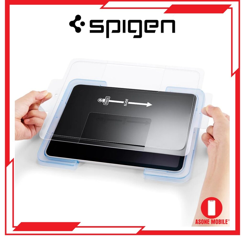 Spigen  iPad Air 10.9" Screen Protector EZ FIT GLAS.tR Tempered Glass Screen