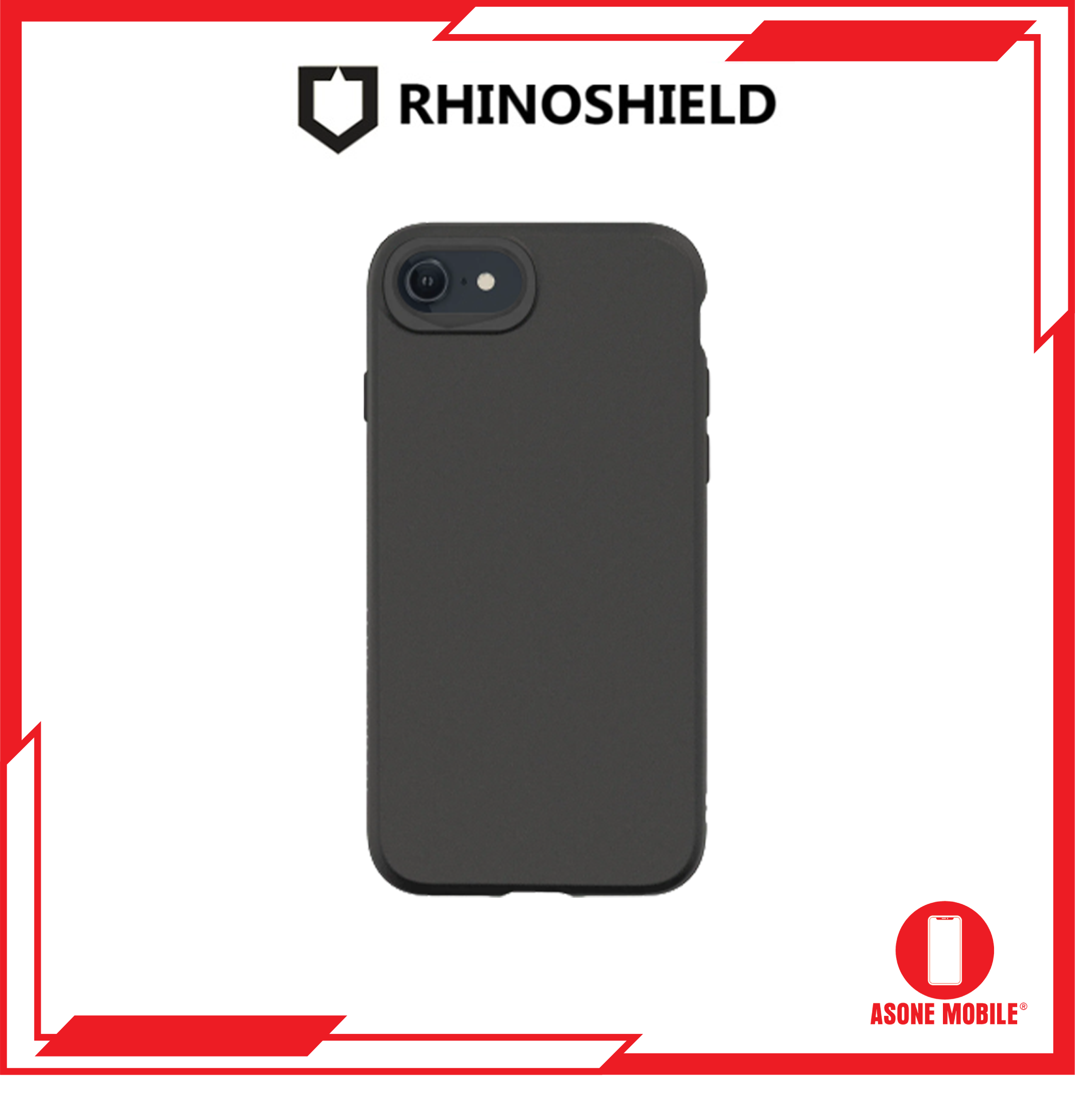 Original RhinoShield SolidSuit for iPhone  7 / 8 / SE2 / SE3 Shock Absorbent Slim Design 3.5M / 11ft Drop