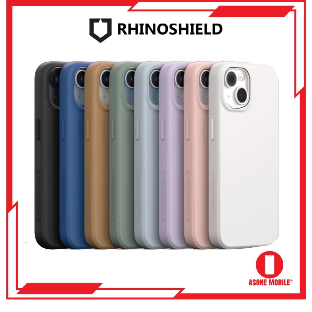 Original RhinoShield SolidSuit for iPhone  7 / 8 / SE2 / SE3 Shock Absorbent Slim Design 3.5M / 11ft Drop
