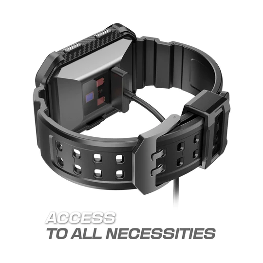 SUPCASE Fitbit Ionic Unicorn Beetle Pro Wristband Case-Black