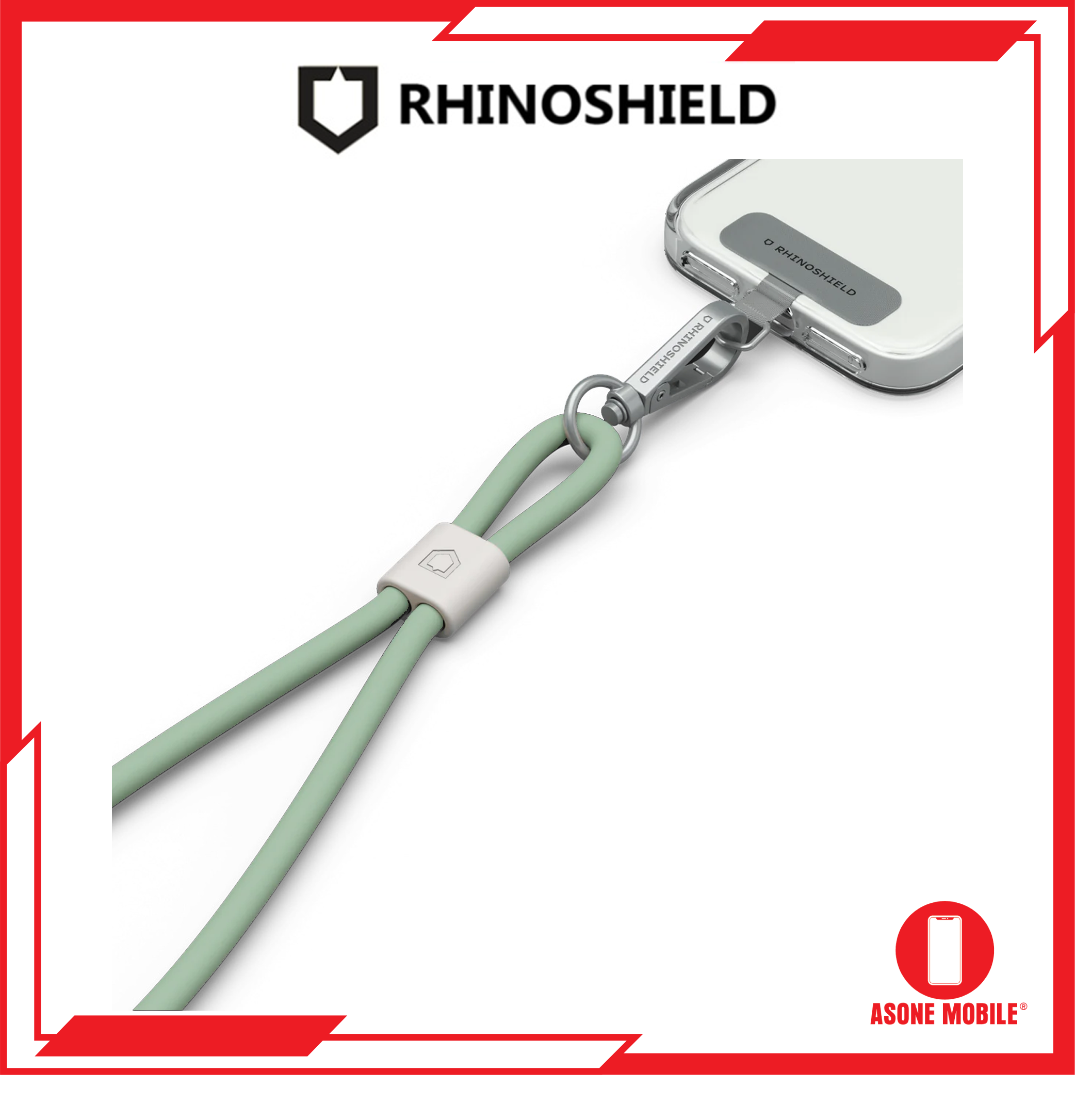 RhinoShield Hypoallergenic Wrist Lanyard *without lanyard card* for iPhone Android Samsung Galaxy Huawei Vivo Oppo