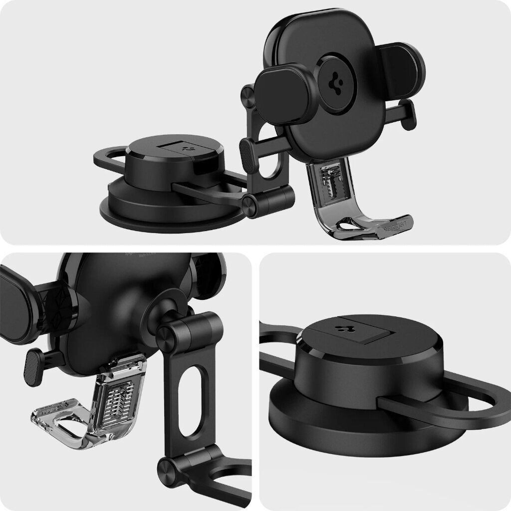 Spigen OneTap UTS35 Car Mount Universal Car Phone Holder Dashboard Phone Stand Holder Windshield Car Accessories