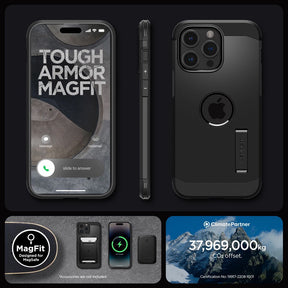 Spigen Tough Armor MagFit Case for iPhone 15 Pro Max Case