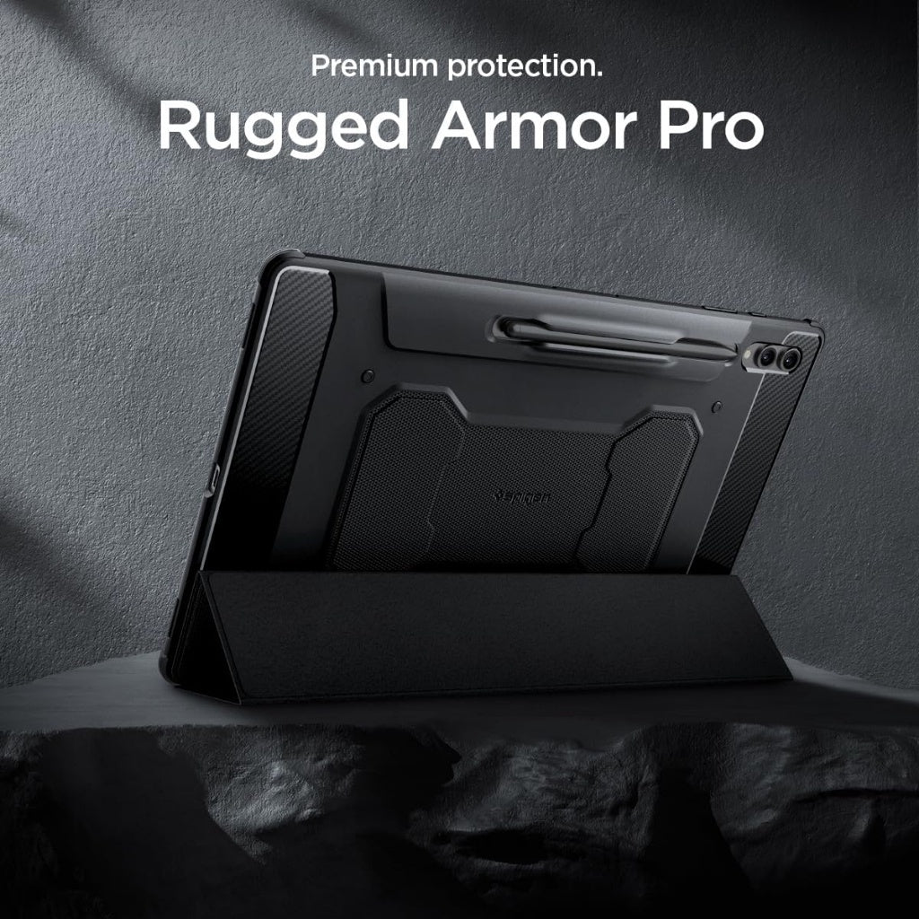 Spigen Galaxy Tab S9 / Plus / Ultra Case Rugged Armor Pro Galaxy Tab S8 Ultra Case Premium Shockproof Samsung Cover