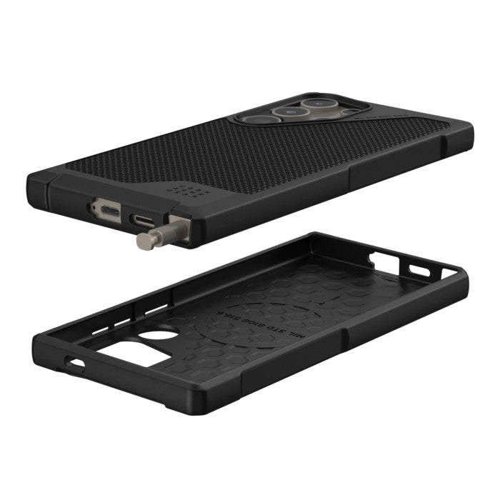 UAG Metropolis LT with Magnet Case for Samsung Galaxy S24 Ultra - Kevlar Black