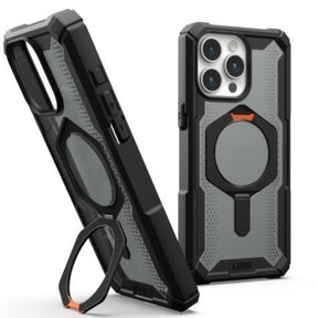 UAG Plasma XTE Compatible for iPhone 15 Pro / Pro Max Black/Orange Case Cover