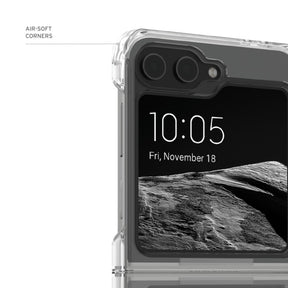 UAG Plyo Pro with Magnet Case for Samsung Flip 6 - Ice/Silver