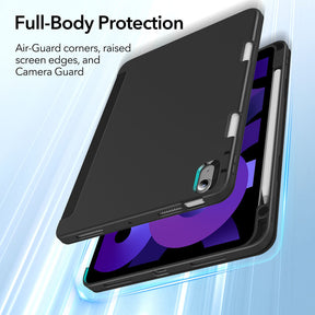 ESR Rebound Pencil Series Slim Smart Case Flexible TPU Back Cover for iPad 4/5