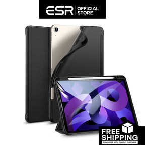 ESR Rebound Pencil Series Slim Smart Case Flexible TPU Back Cover for iPad 4/5