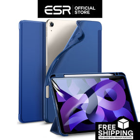 ESR Rebound Pencil Series Slim Smart Case Flexible TPU Back Cover for iPad 4/5