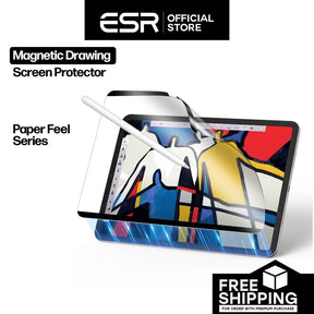 ESR Magnetic Drawing Screen Protector for iPad Air/iPad Pro 11/13 (2024)