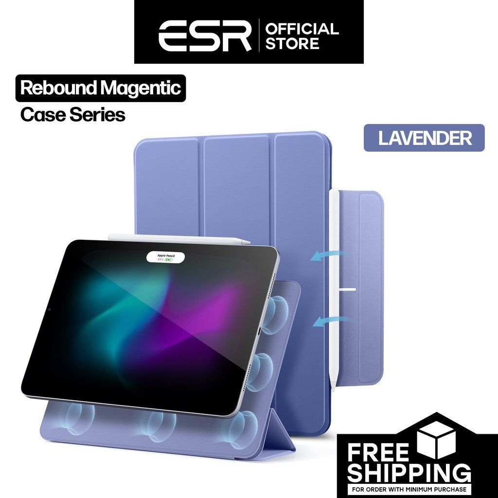 ESR iPad Air Pro 11/13" (2024) Rebound Magnetic Case Cover Casing