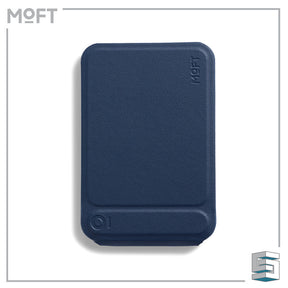 MOFT Snap Wallet Tripod Stand MOVAS Magsafe Compatible - Navy Blue/Taupe