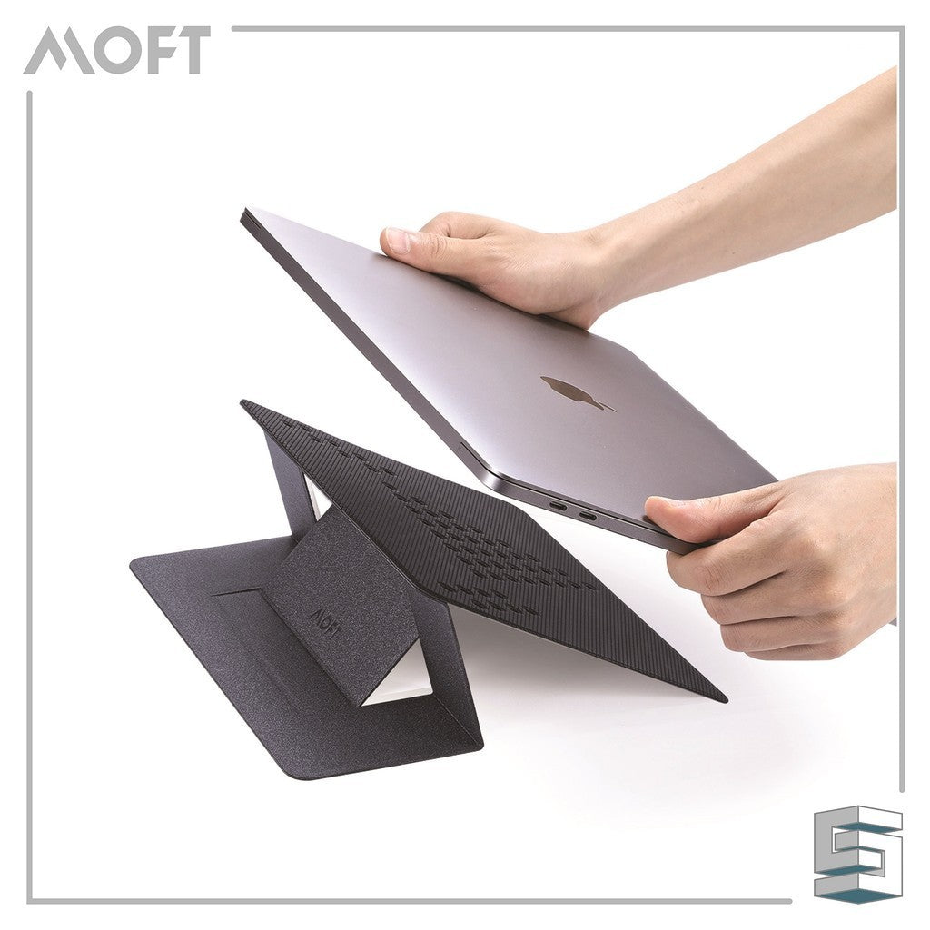 MOFT Laptop Stand (Non Adhesive) for 11.6"-17" Laptops Grey SIlver - MS002