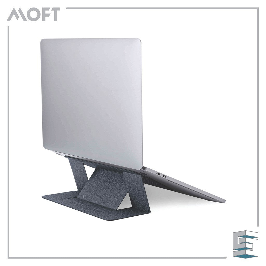 MOFT Laptop Stand (Non Adhesive) for 11.6"-17" Laptops Grey SIlver - MS002