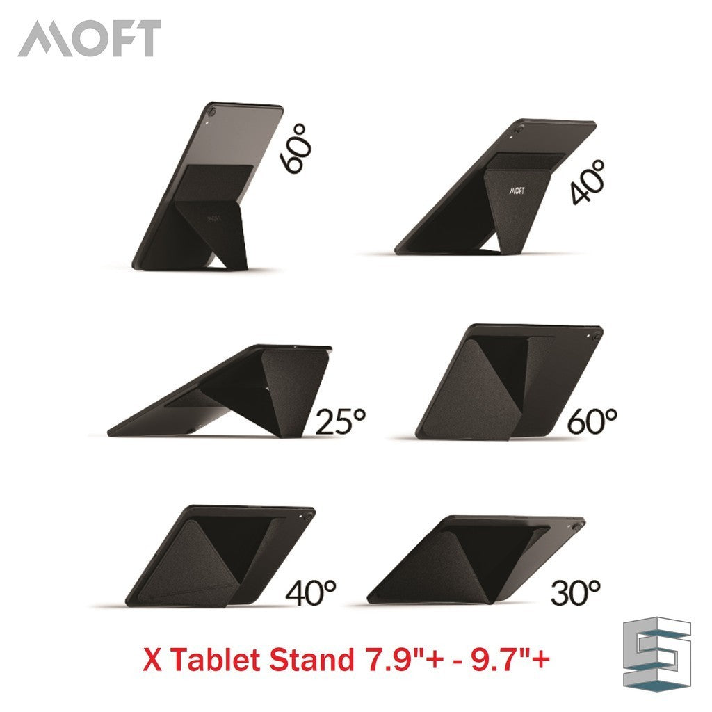 MOFT X Tablet Stand - Invisible Tablet Stand for 7.9 inch  -9.7 inch Grey MS008/MS009