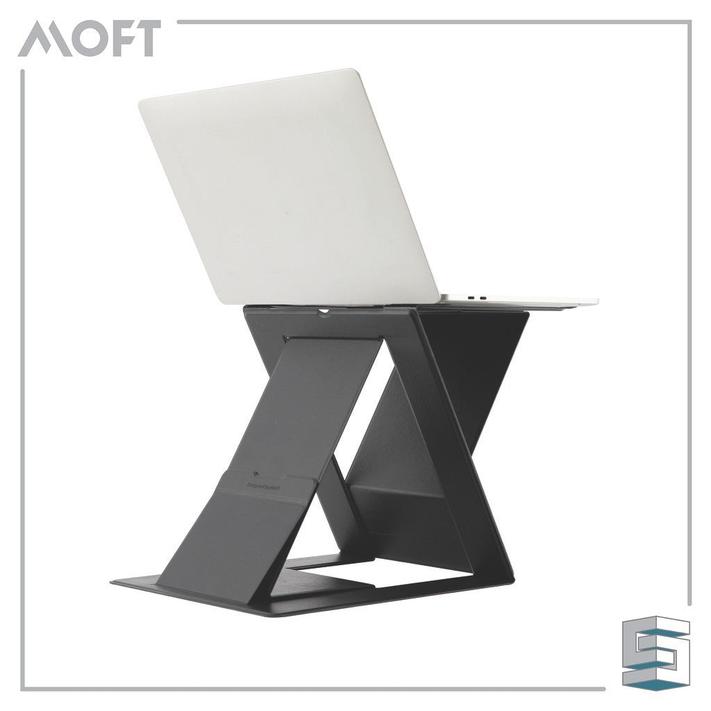 MOFT Z Foldable 5-in-1 Sit-Stand Laptop Desk MS015 - Black Grey