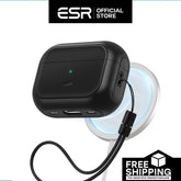 ESR Orbit Hybrid Case with HaloLock for AirPods Pro 2022 Black