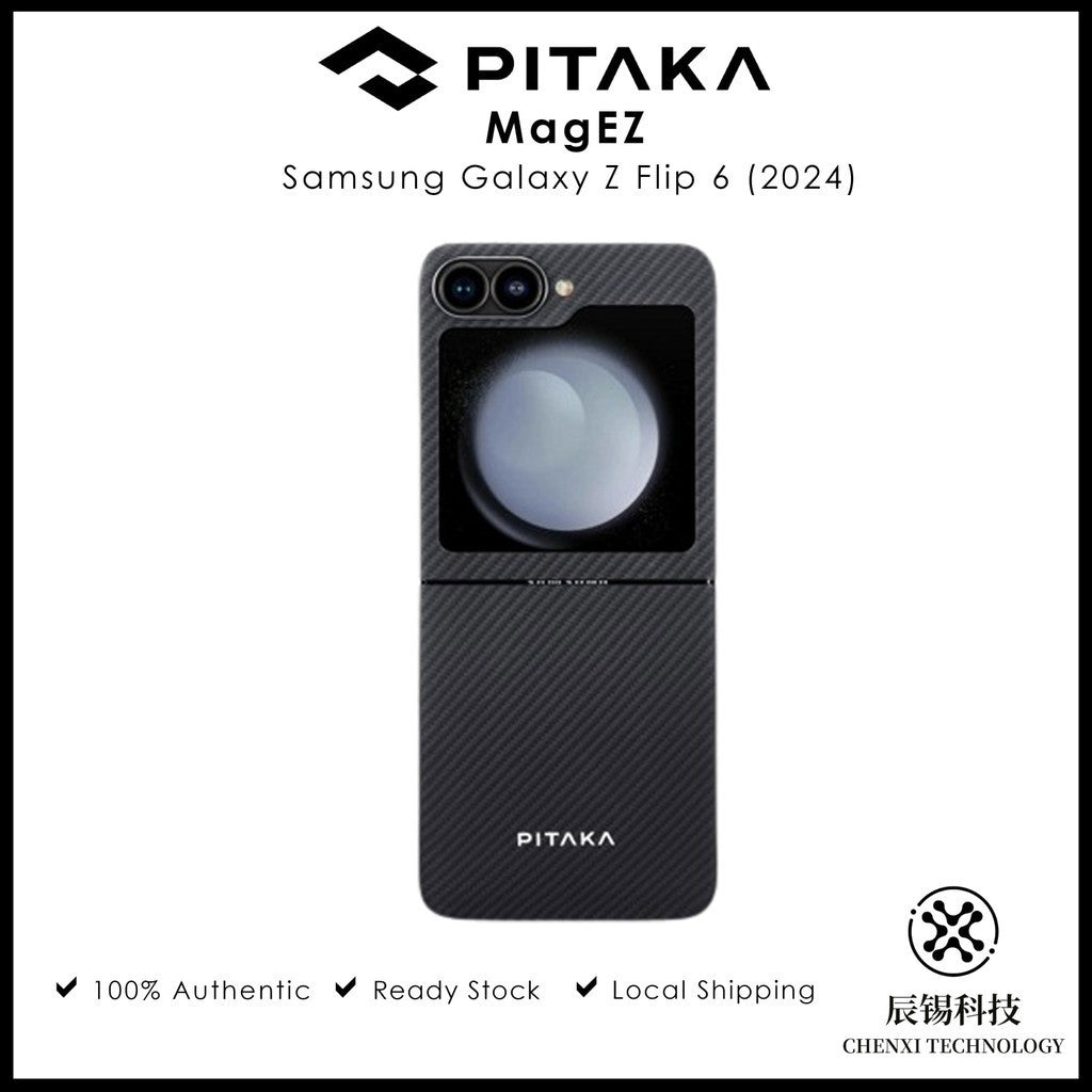 PITAKA Fusion Weaving MagEZ Case 5 for Samsung Galaxy Z Flip 6 (2024)