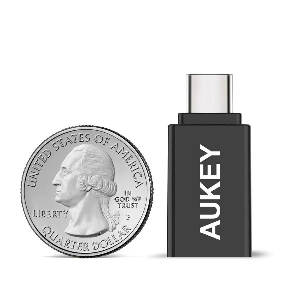 Aukey CB-A1 USB 3.0 A to C Adapter (2 Pack)