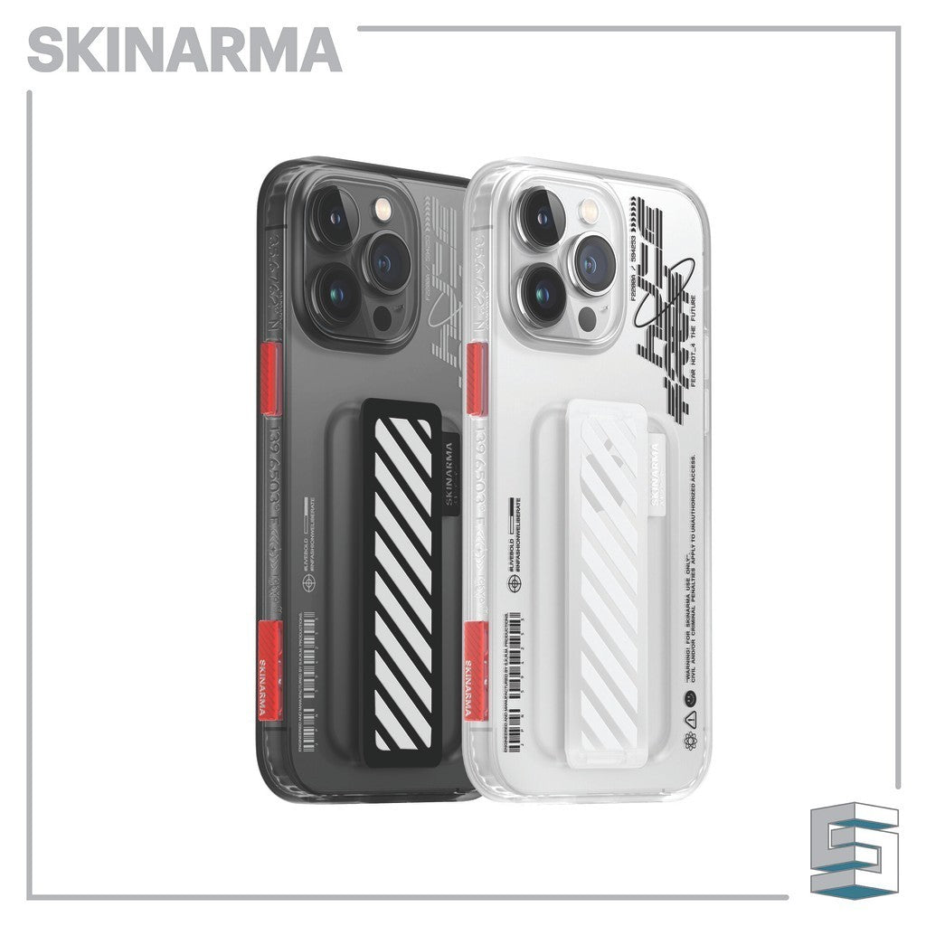 Skinarma Kaze Case for Apple iPhone 14/14 Pro (6.1) & 14 Plus/14 Pro Max (6.7) - Clear & Smoke