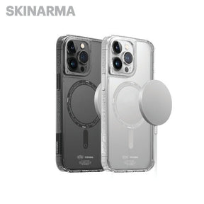 Skinarma Saido MagCharge Case for iPhone 14/14 Pro (6.1) / 14 Plus/14 Pro Max (6.7) - Clear & Smoke