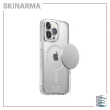 Skinarma Saido MagCharge Case for iPhone 14/14 Pro (6.1) / 14 Plus/14 Pro Max (6.7) - Clear & Smoke