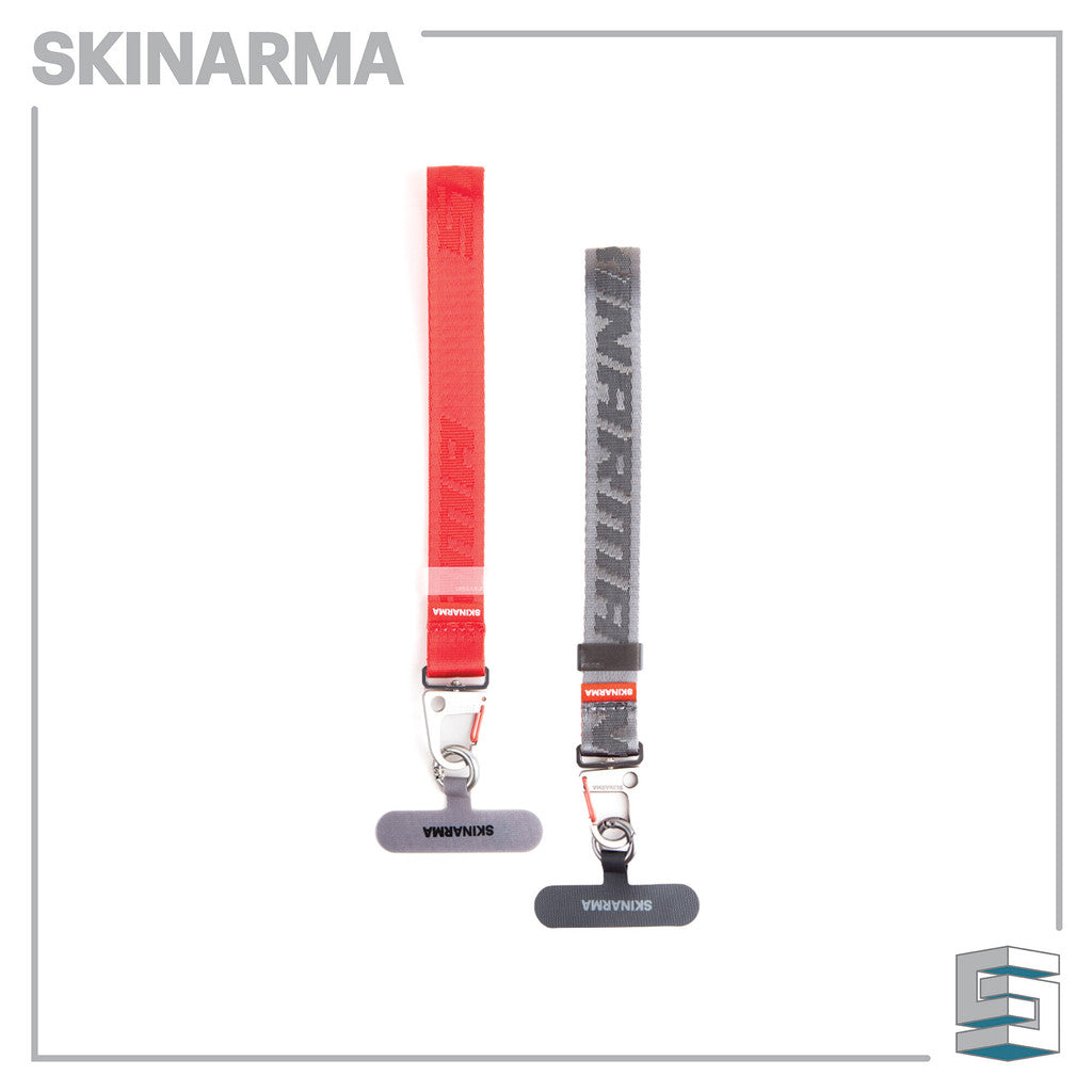 SKINARMA Scout Lanyard / Handstrap - Grey / Red / Yellow