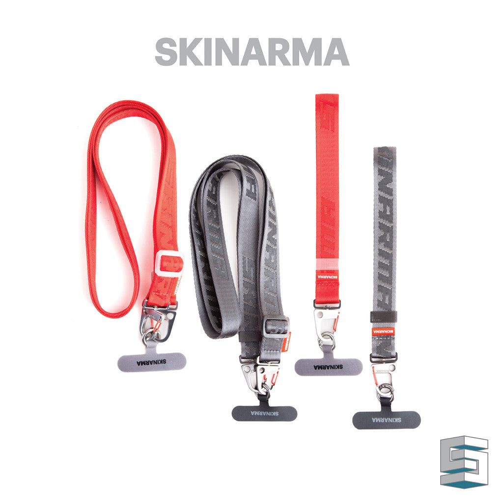 SKINARMA Scout Lanyard / Handstrap - Grey / Red / Yellow