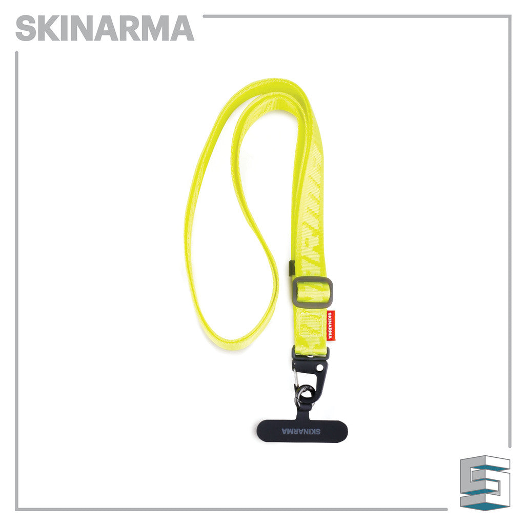 SKINARMA Scout Lanyard / Handstrap - Grey / Red / Yellow