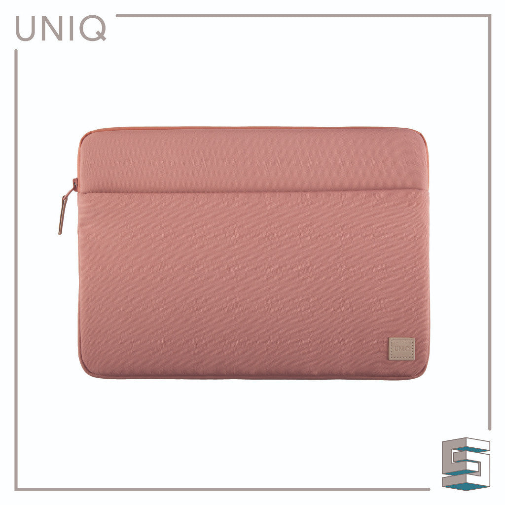Nilon Pelindung UNIQ Vienna Untuk Lengan Komputer Riba (Sehingga 14”) - Hitam/Biru/Merah Jambu Tengah Malam