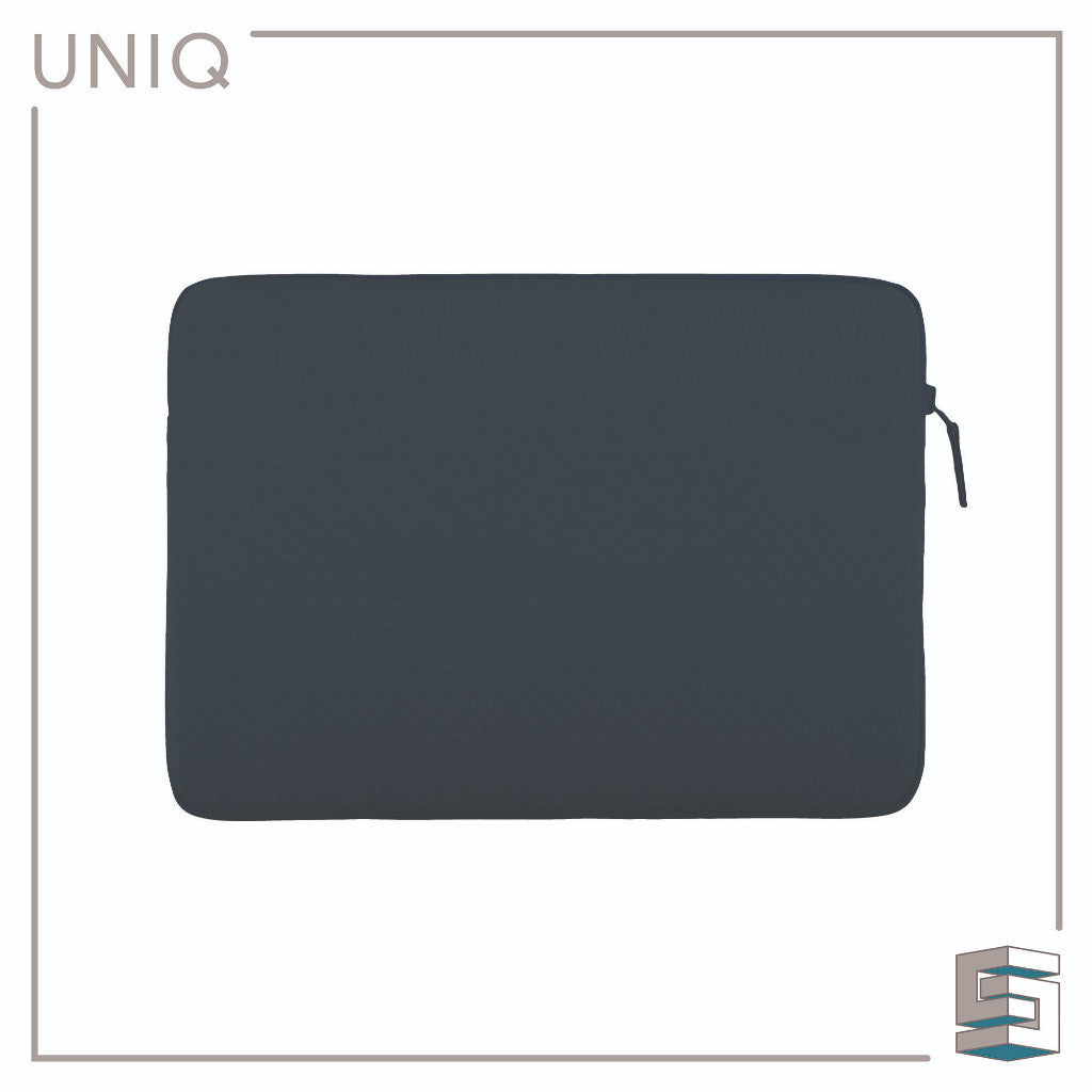Nilon Pelindung UNIQ Vienna Untuk Lengan Komputer Riba (Sehingga 14”) - Hitam/Biru/Merah Jambu Tengah Malam