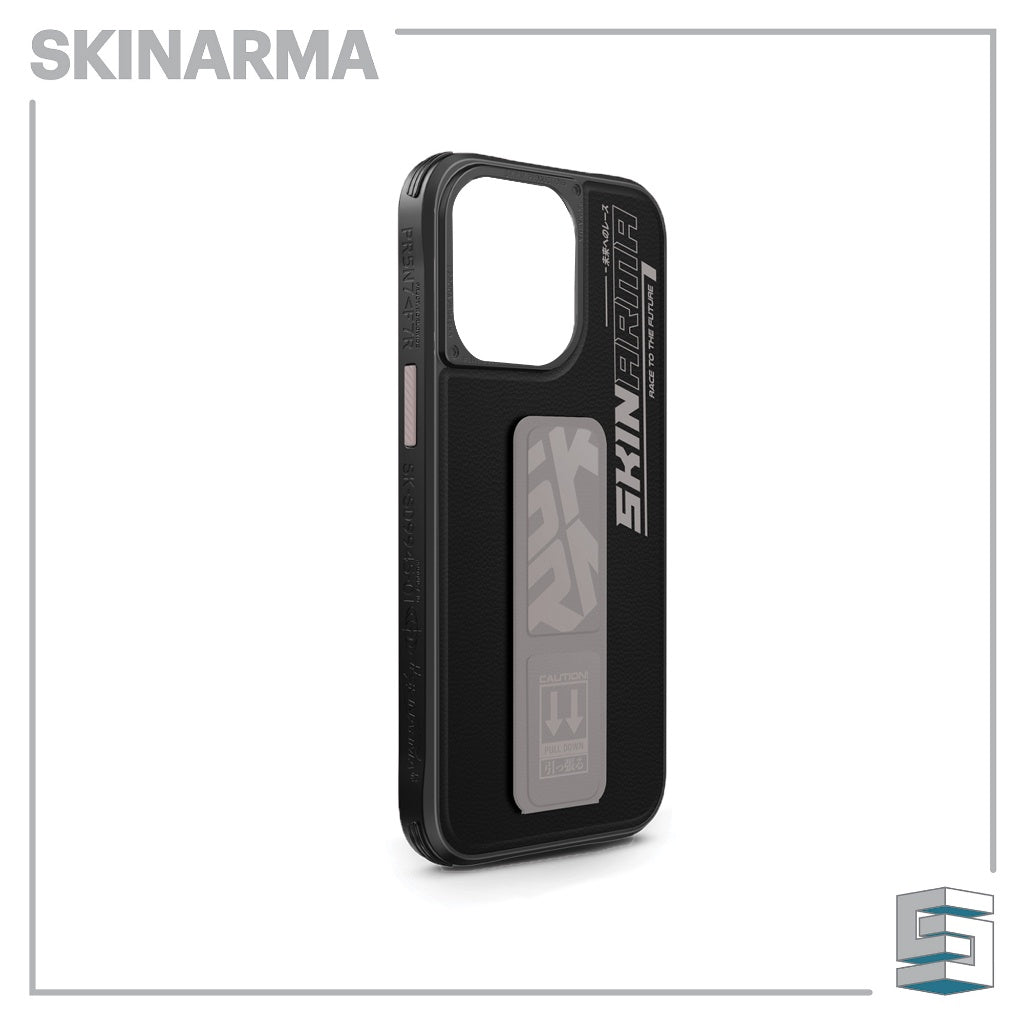 Sarung SKINARMA Slate untuk iPhone 15 / 15 Pro / 15 Pro Max Biru Kelabu Jingga