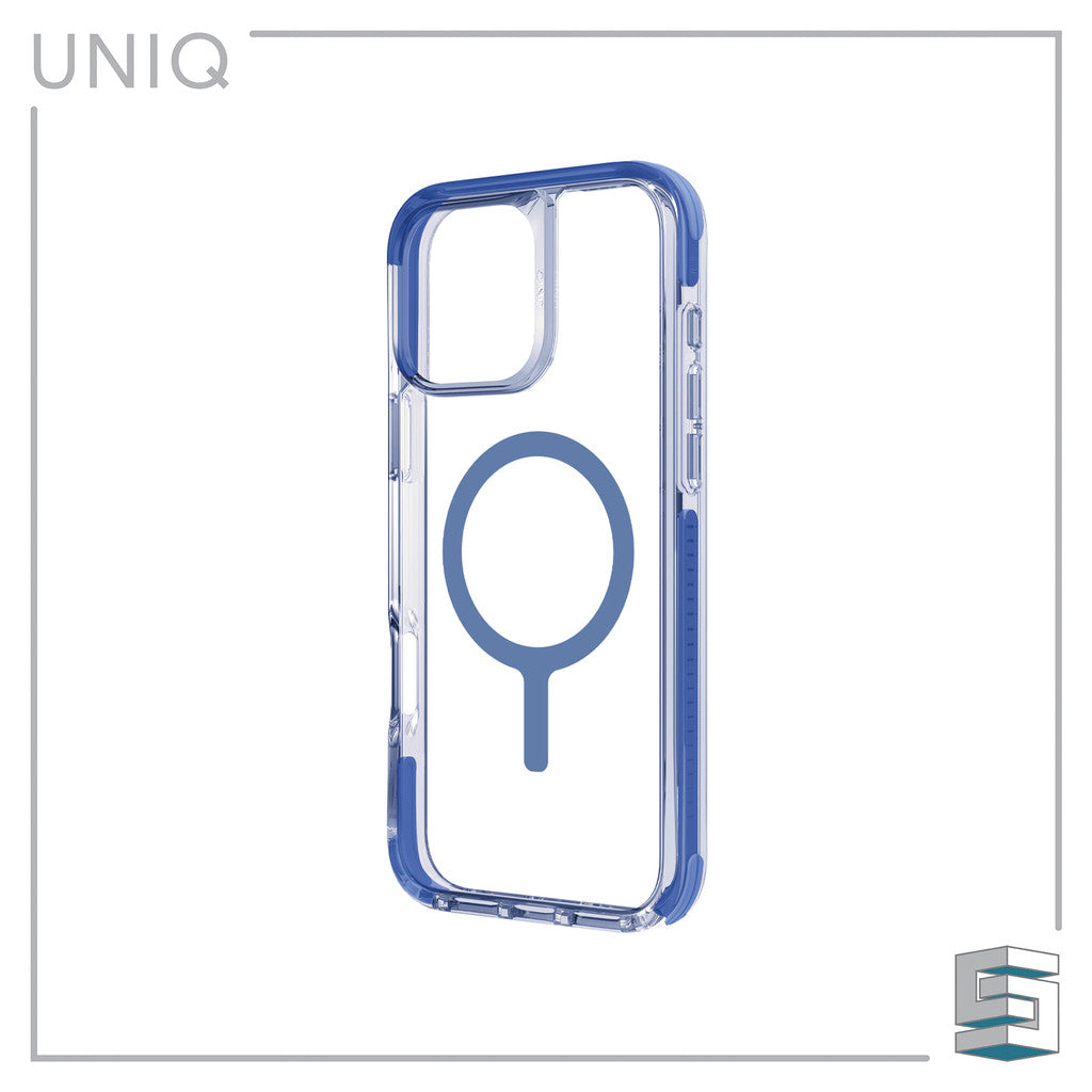 UNIQ Combat Magclick Case for iPhone 16 (6.1) /16 Plus (6.7) /16 Pro (6.3) /16 Pro Max (6.9) White Black Blue Grey Gold