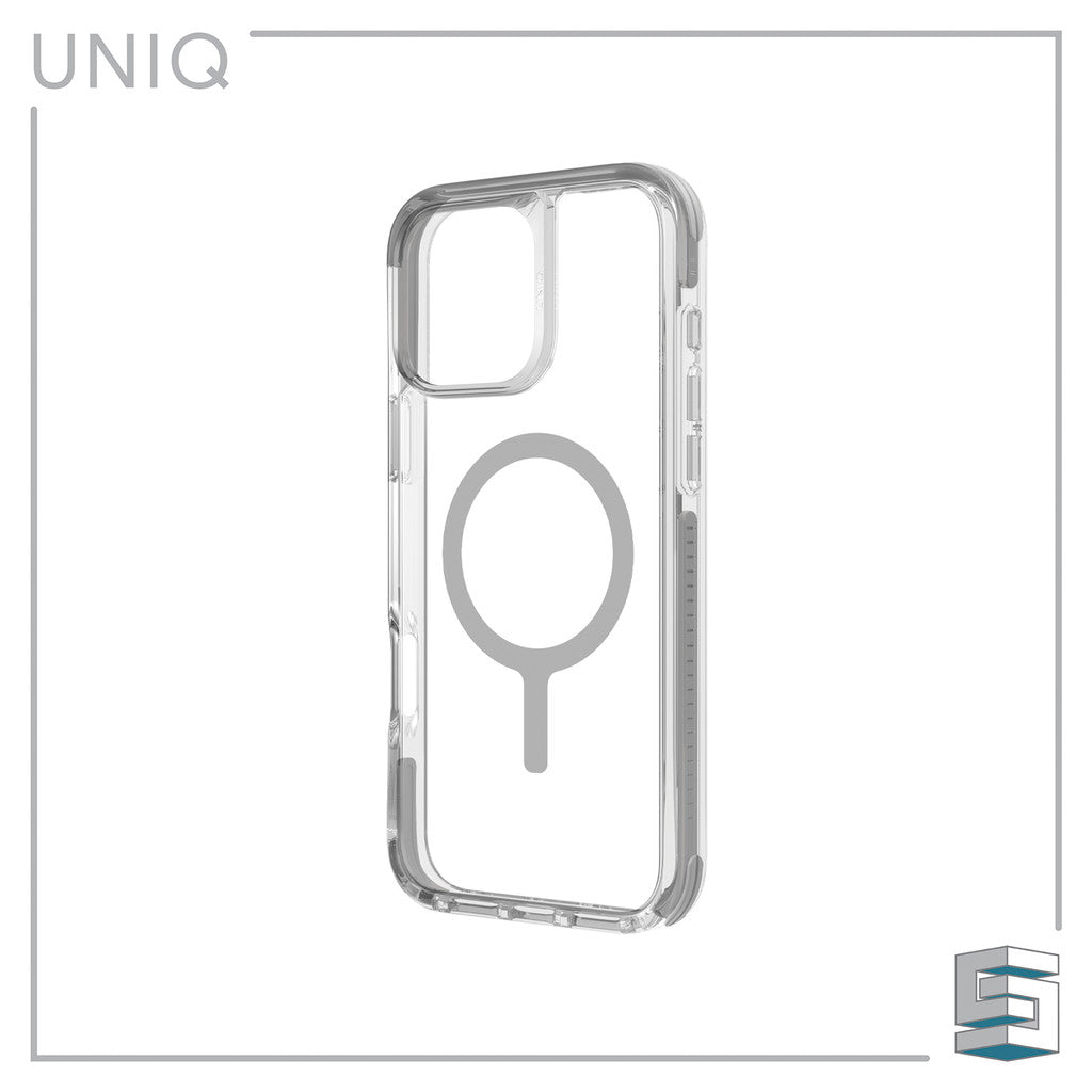 UNIQ Combat Magclick Case for iPhone 16 (6.1) /16 Plus (6.7) /16 Pro (6.3) /16 Pro Max (6.9) White Black Blue Grey Gold