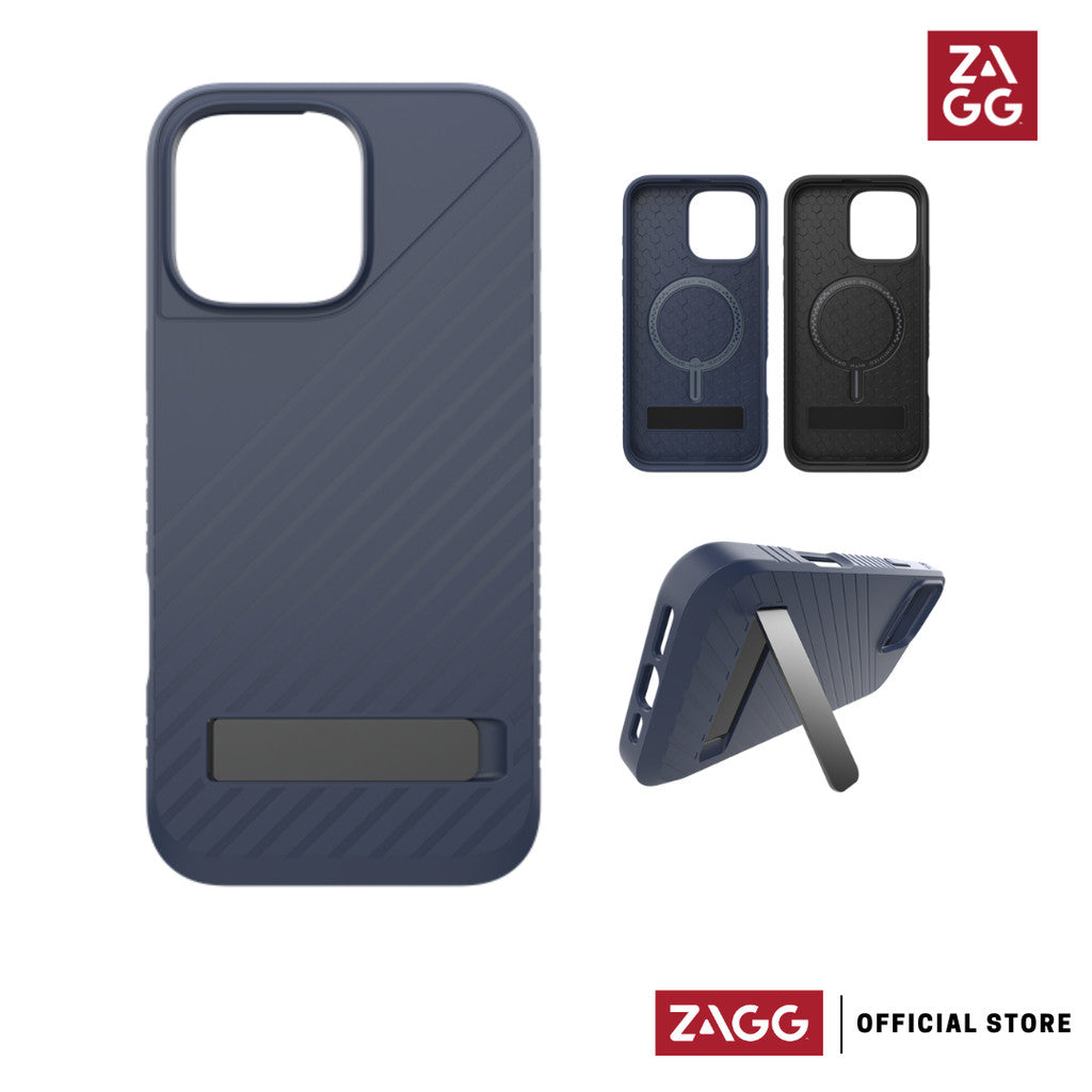 ZAGG Denali Snap Case for iPhone 16 Series with Kickstand