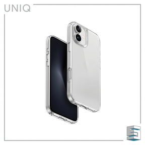 UNIQ Air Fender Case for iPhone 16 (6.1)  / 16 Plus (6.7) /16 Pro (6.3) / 16 Pro Max (6.9) Transparent Smoke Fully TPU