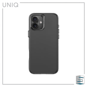 UNIQ Air Fender Case for iPhone 16 (6.1)  / 16 Plus (6.7) /16 Pro (6.3) / 16 Pro Max (6.9) Transparent Smoke Fully TPU