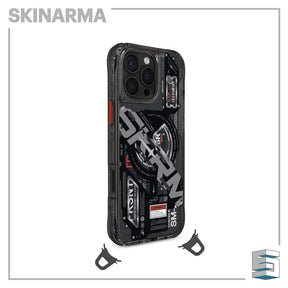 SKINARMA Ekho Magsafe Case for iPhone 16 Pro (6.3)/16 Pro Max (6.9) - Black/ Clear