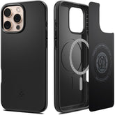 Spigen Thin Fit MagFit Designed for iPhone 16 Pro / Pro Max Case [Military-Grade Protection] - Black