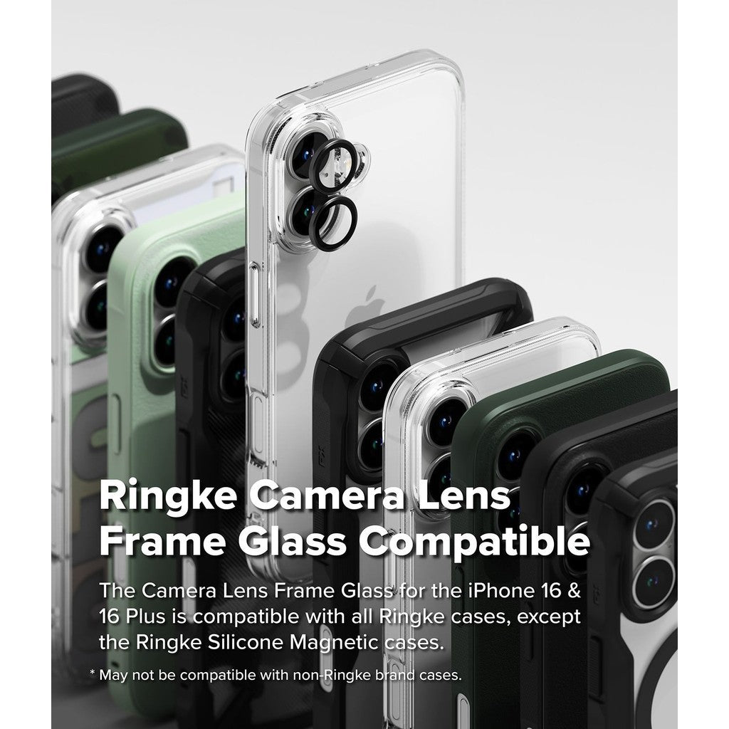 Ringke Camera Lens Frame Glass For iPhone 16 Plus | 16