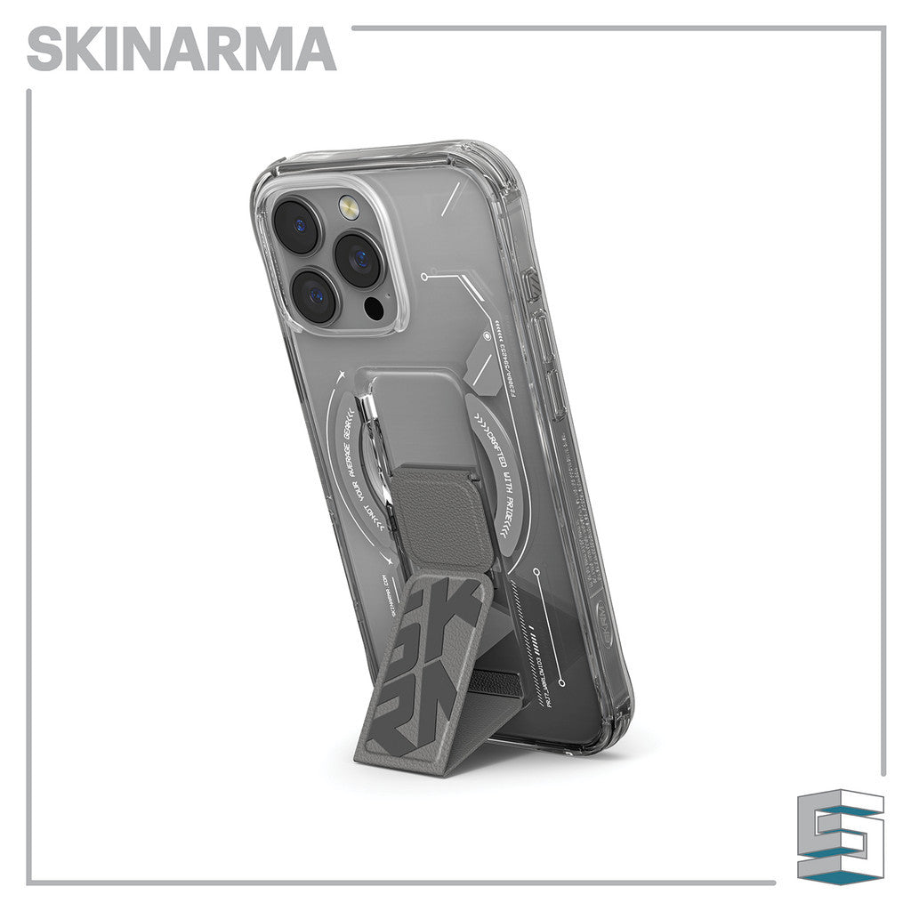 SKINARMA Helio Magcharge Case for iPhone 16 Pro (6.3)/16 Pro Max (6.9) - Black/ Titanium